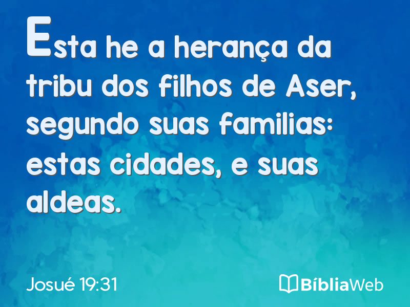 Josué 19:31 em imagem para compartilhar