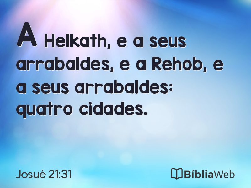 Josué 21:31 em imagem para compartilhar