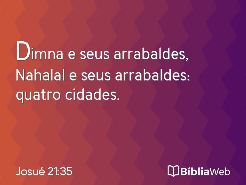 Josué 21:35 em imagem para compartilhar