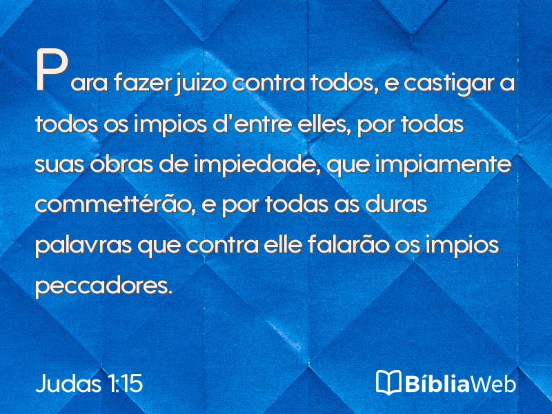 Judas 1:15 em imagem para compartilhar