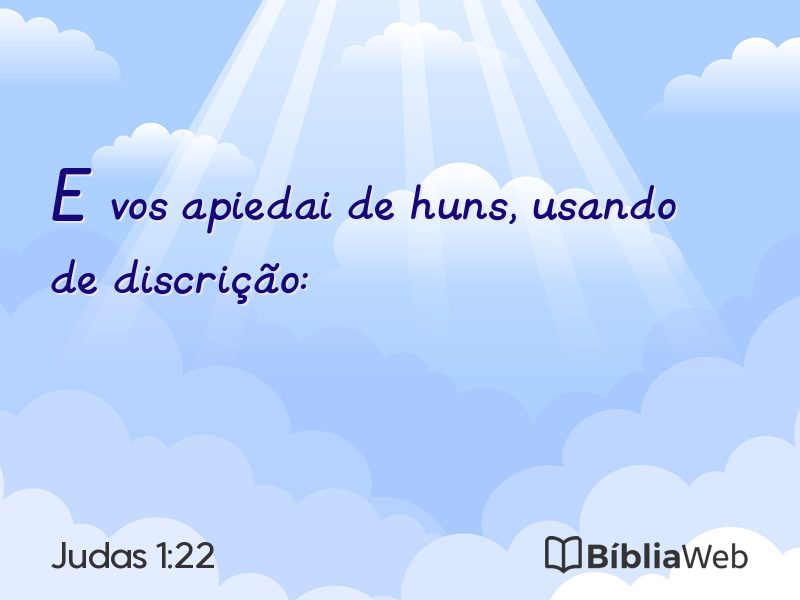 Judas 1:22 em imagem para compartilhar