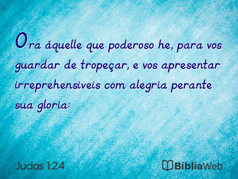 Judas 1:24 em imagem para compartilhar