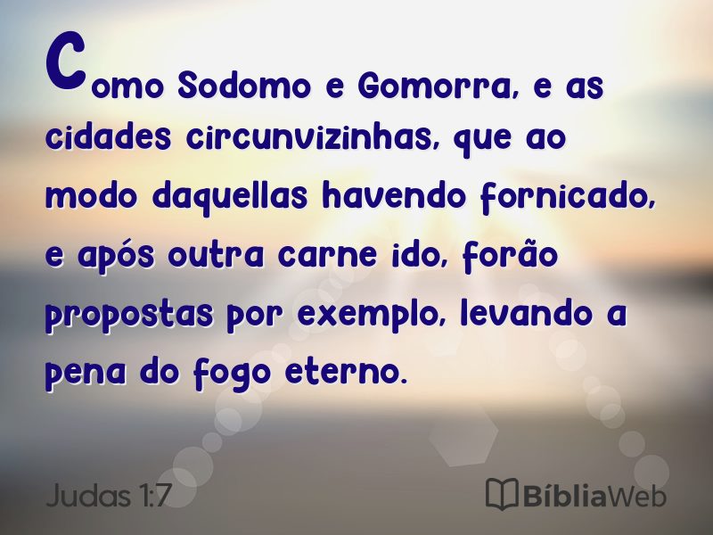 Judas 1:7 em imagem para compartilhar