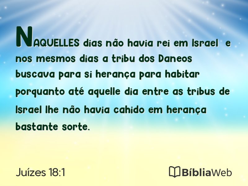 Juízes 18:1 em imagem para compartilhar