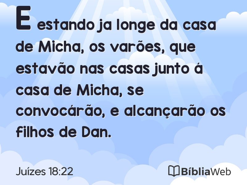 Juízes 18:22 em imagem para compartilhar