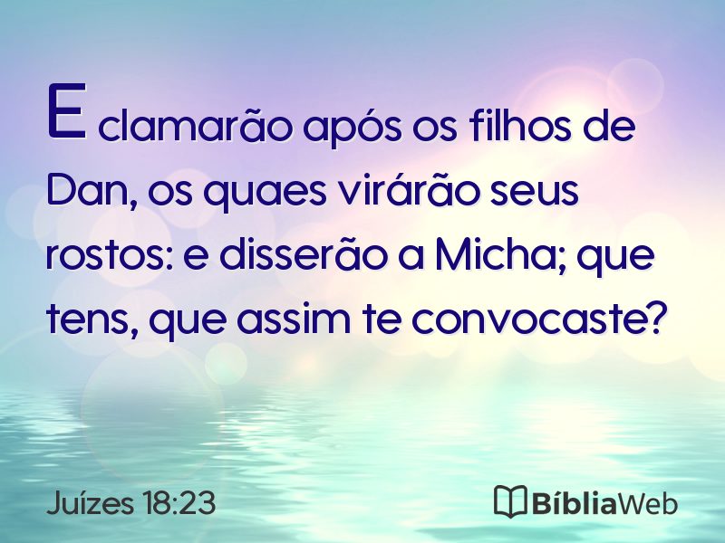 Juízes 18:23 em imagem para compartilhar
