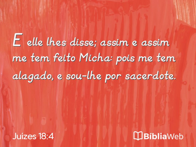 Juízes 18:4 em imagem para compartilhar