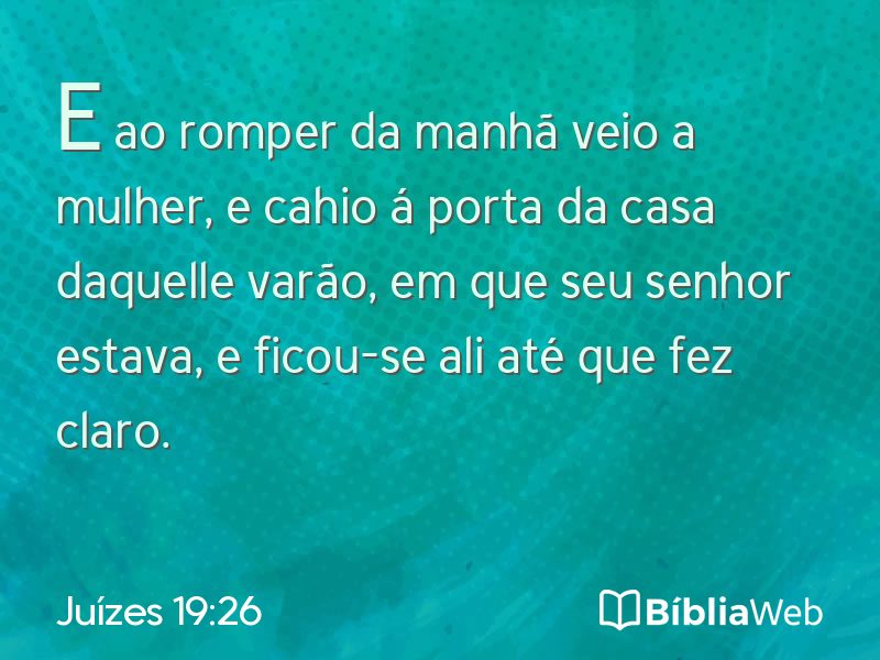 Juízes 19:26 em imagem para compartilhar