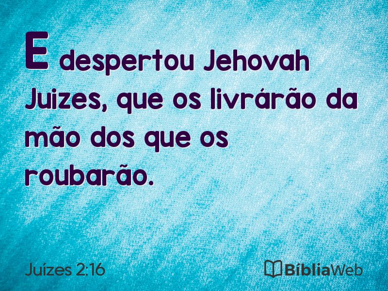 Juízes 2:16 em imagem para compartilhar