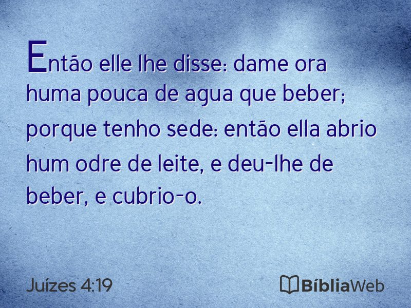 Juízes 4:19 em imagem para compartilhar