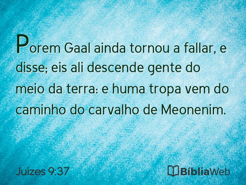 Juízes 9:37 em imagem para compartilhar