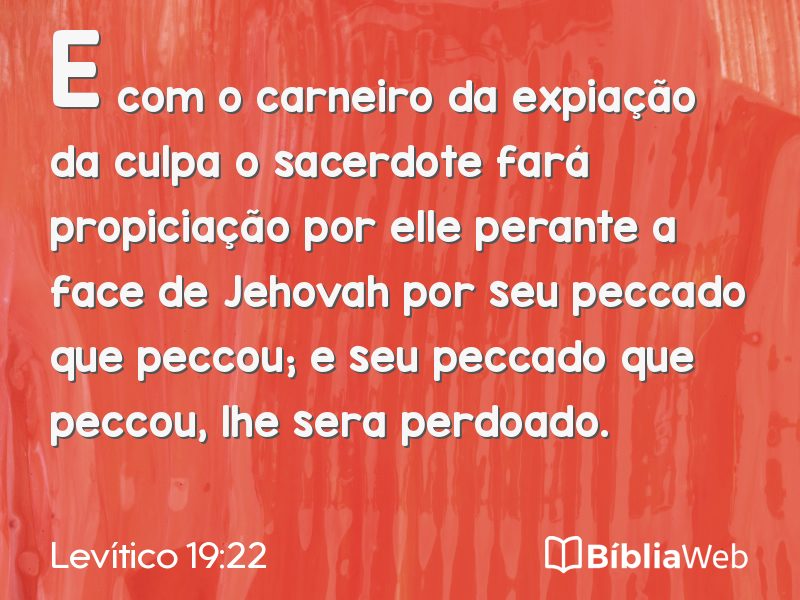 Levítico 19:22 em imagem para compartilhar