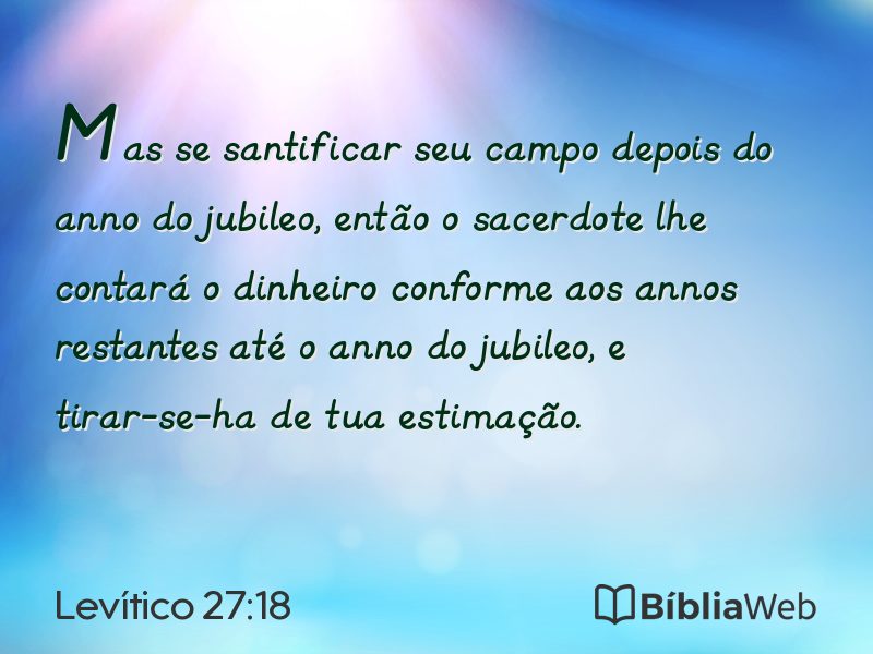 Levítico 27:18 em imagem para compartilhar