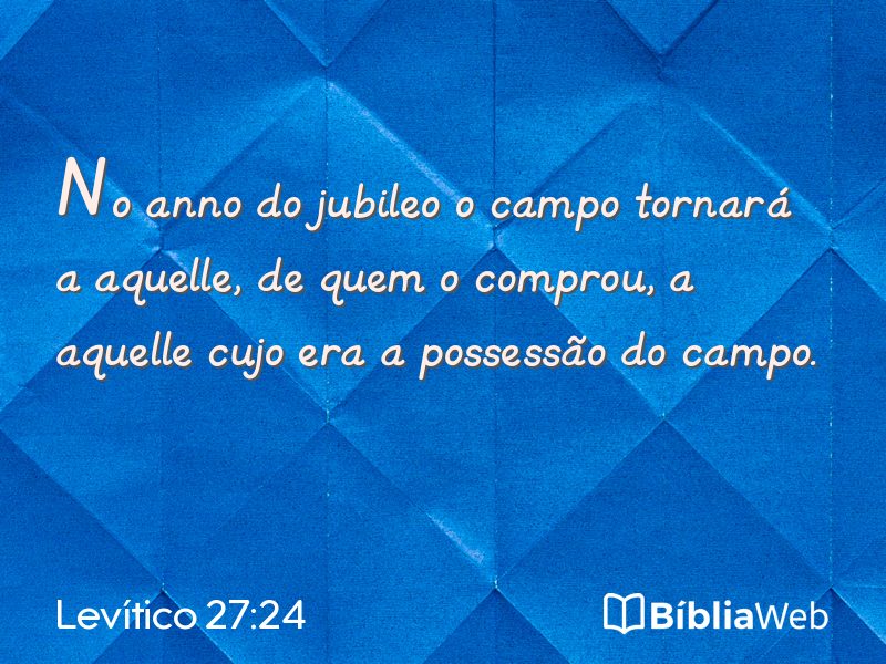 Levítico 27:24 em imagem para compartilhar
