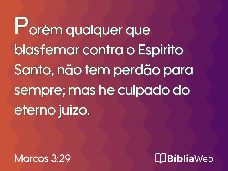 Marcos 3:29 em imagem para compartilhar