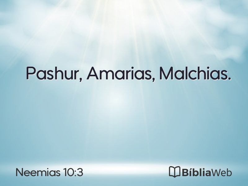 Neemias 10:3 em imagem para compartilhar