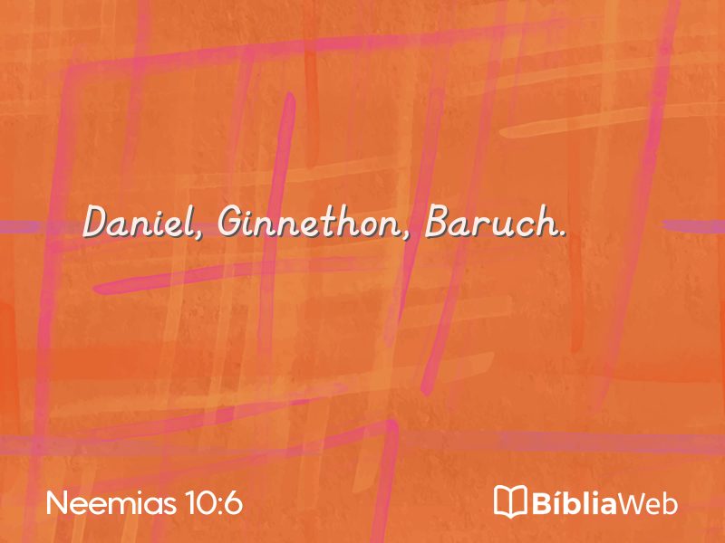 Neemias 10:6 em imagem para compartilhar