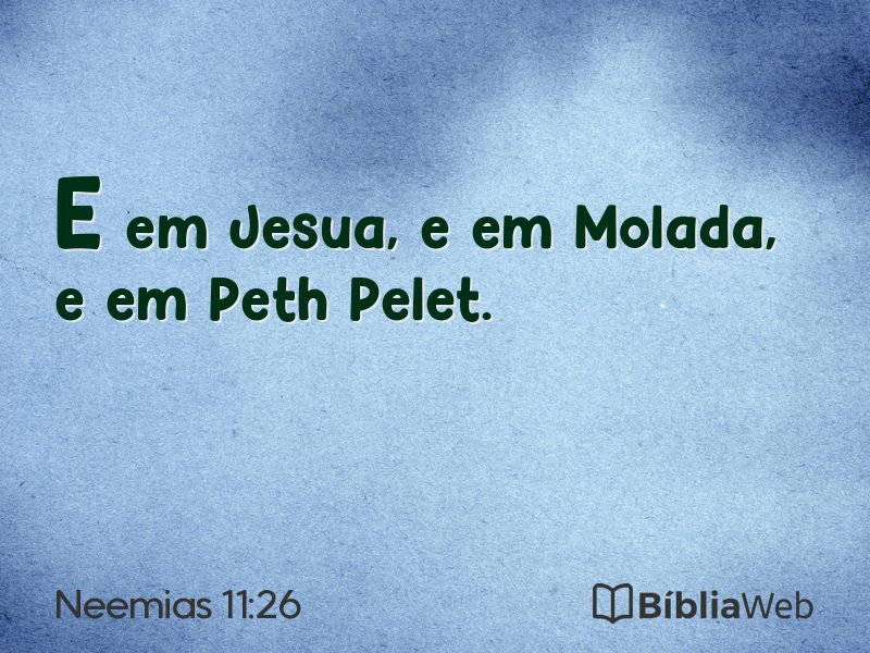 Neemias 11:26 em imagem para compartilhar