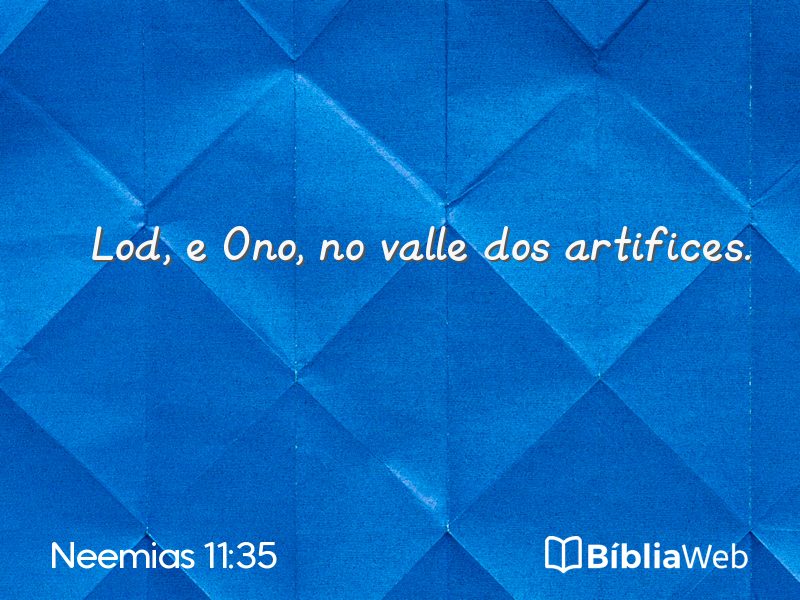 Neemias 11:35 em imagem para compartilhar