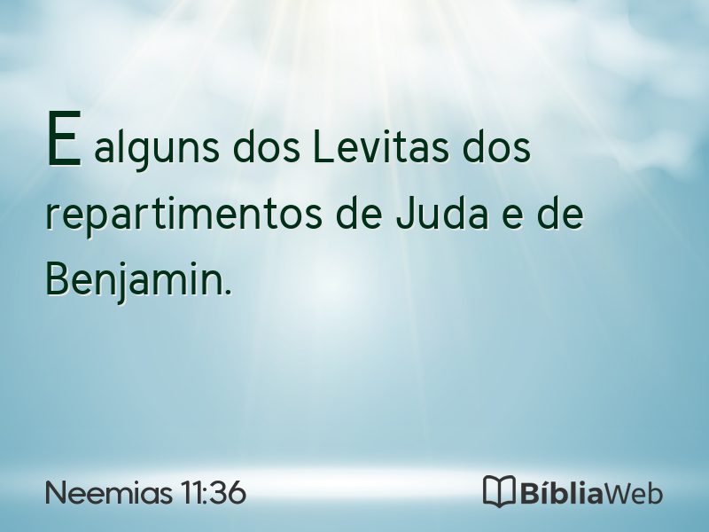 Neemias 11:36 em imagem para compartilhar