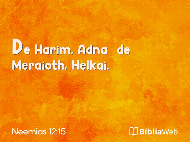Neemias 12:15 em imagem para compartilhar
