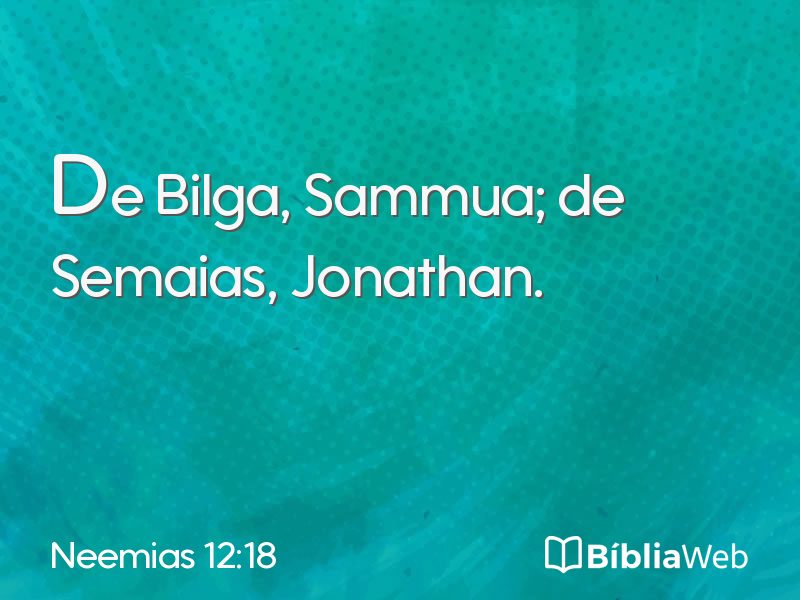 Neemias 12:18 em imagem para compartilhar