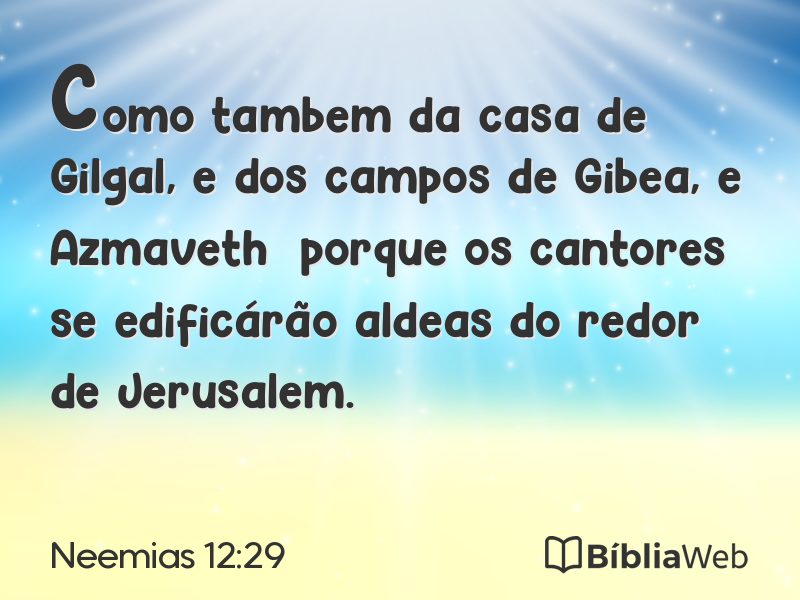 Neemias 12:29 em imagem para compartilhar