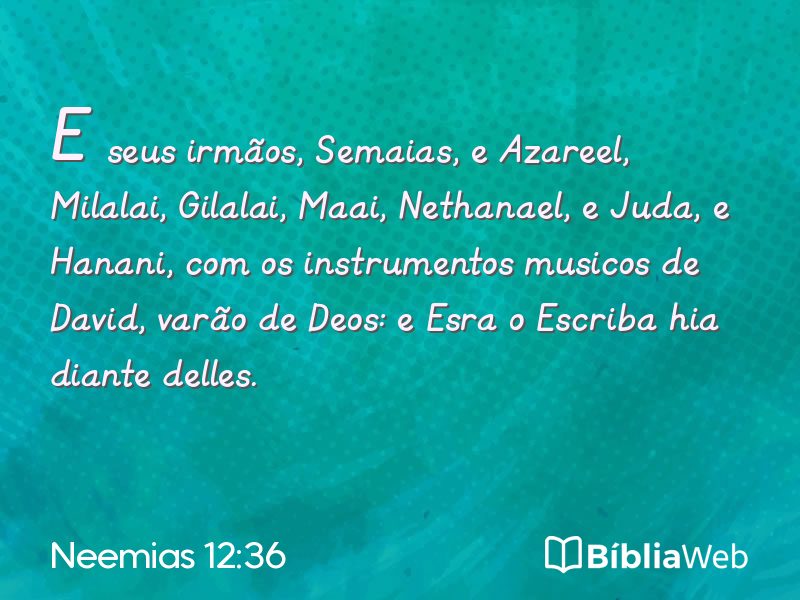 Neemias 12:36 em imagem para compartilhar