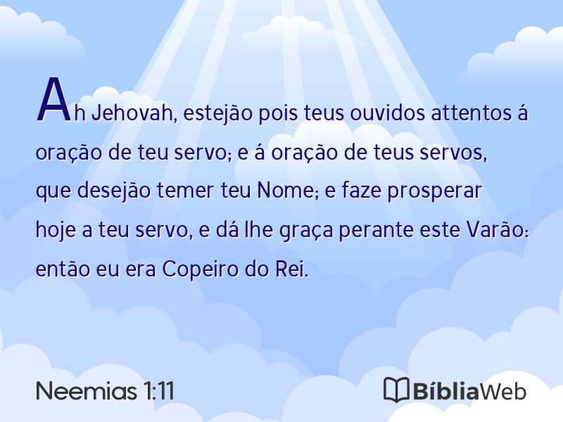 Neemias 1:11 em imagem para compartilhar