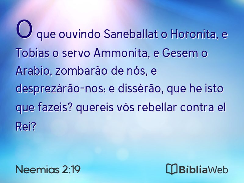 Neemias 2:19 em imagem para compartilhar