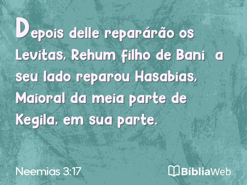 Neemias 3:17 em imagem para compartilhar