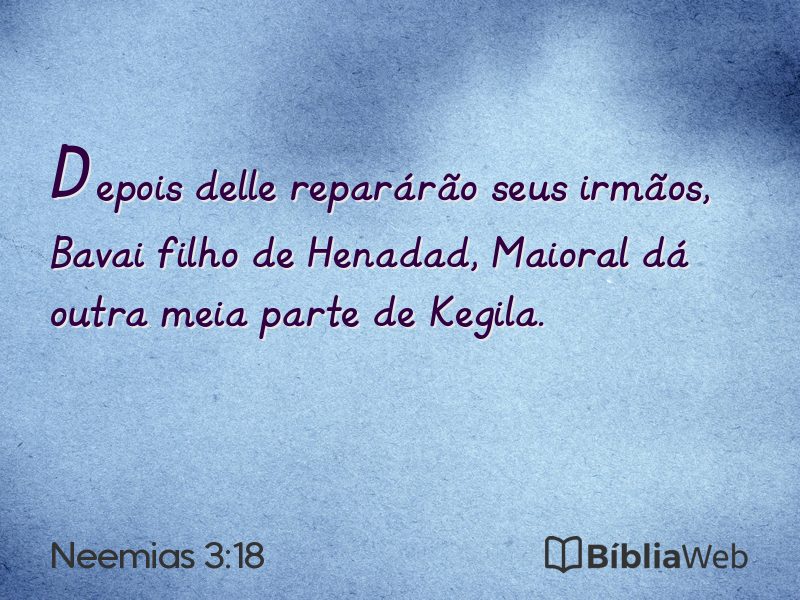 Neemias 3:18 em imagem para compartilhar