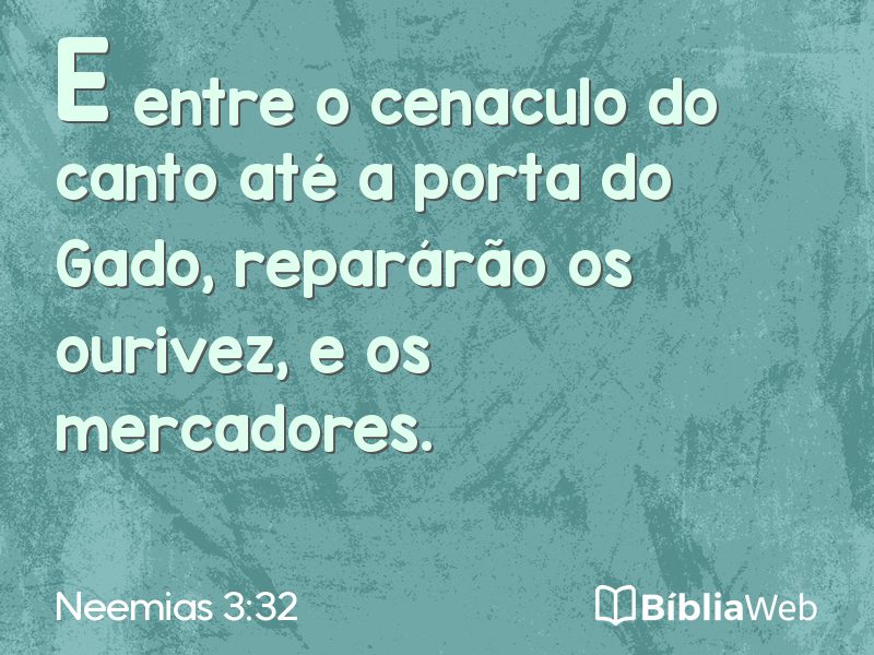 Neemias 3:32 em imagem para compartilhar