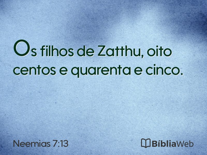 Neemias 7:13 em imagem para compartilhar