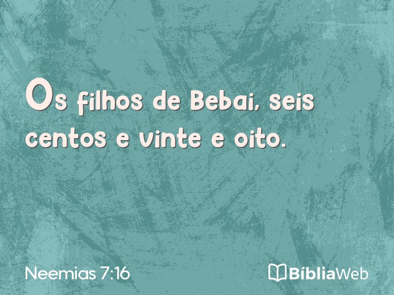 Neemias 7:16 em imagem para compartilhar