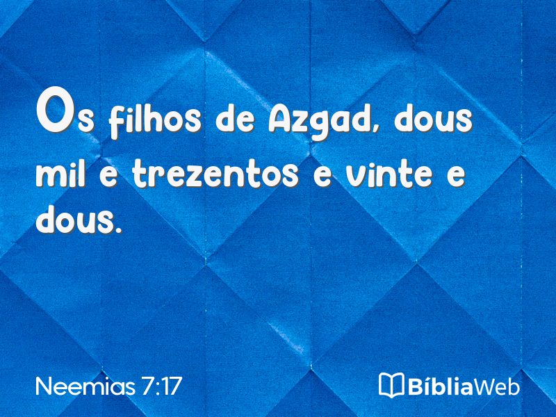 Neemias 7:17 em imagem para compartilhar