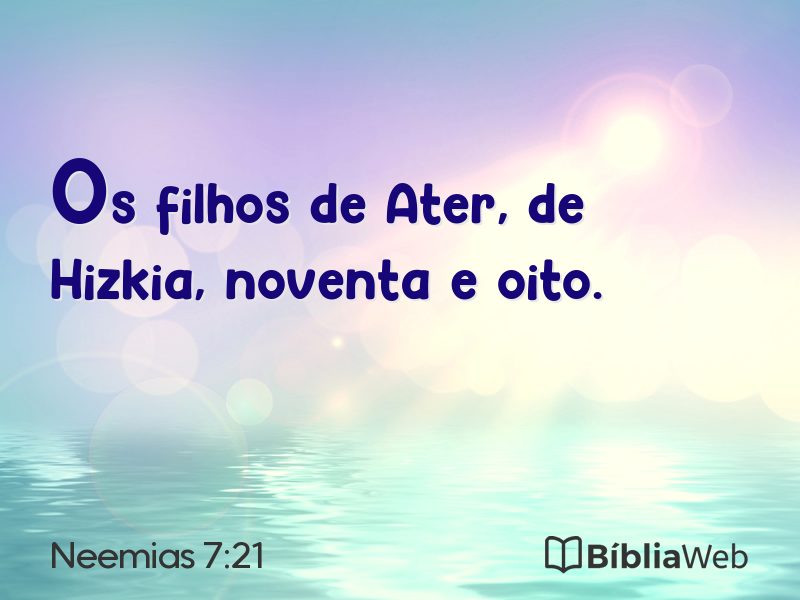 Neemias 7:21 em imagem para compartilhar