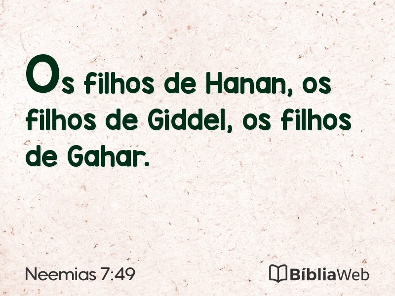 Neemias 7:49 em imagem para compartilhar