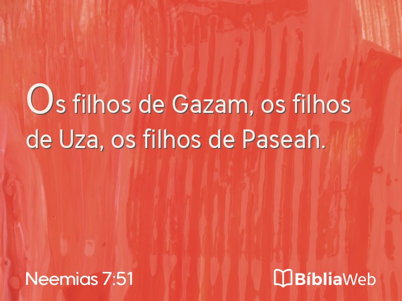 Neemias 7:51 em imagem para compartilhar