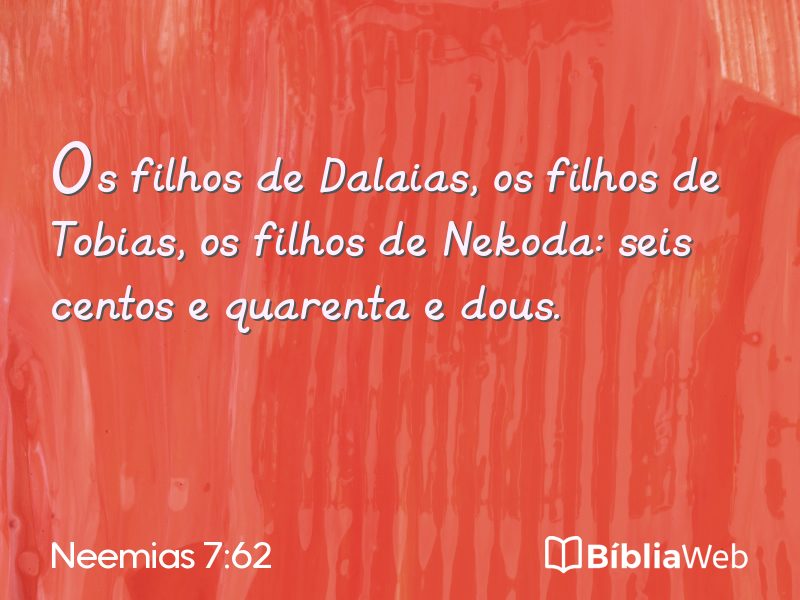 Neemias 7:62 em imagem para compartilhar