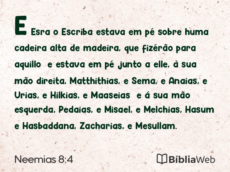 Neemias 8:4 em imagem para compartilhar
