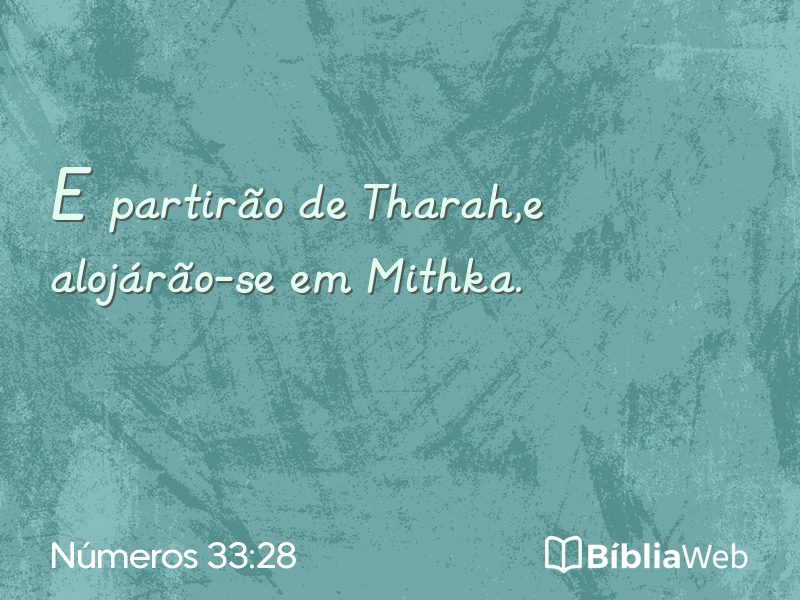 Números 33:28 em imagem para compartilhar