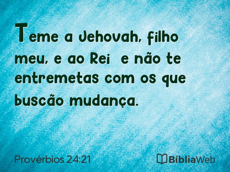 Provérbios 24:21 em imagem para compartilhar