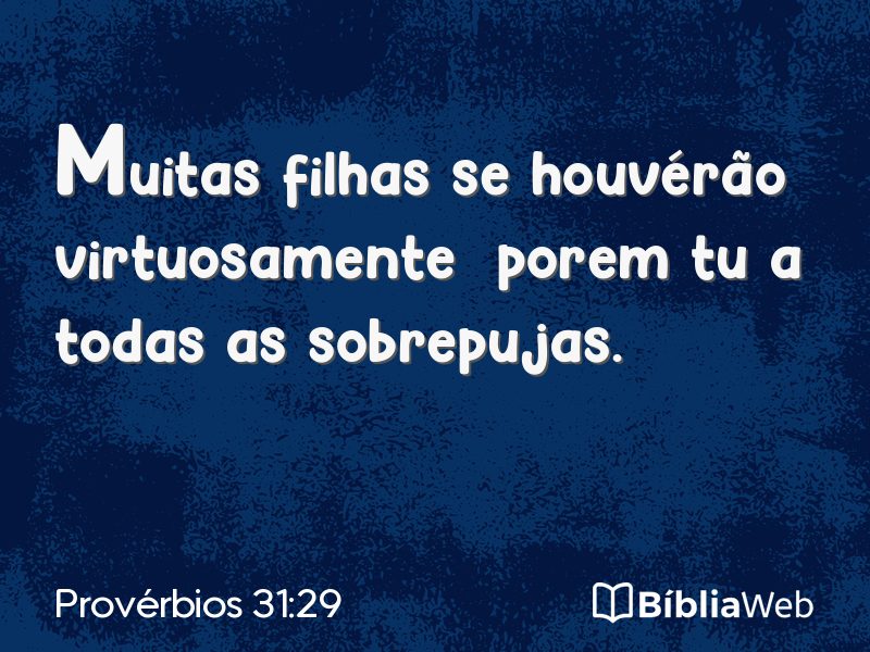 Provérbios 31:29 em imagem para compartilhar