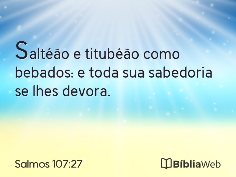 Salmos 107:27 em imagem para compartilhar