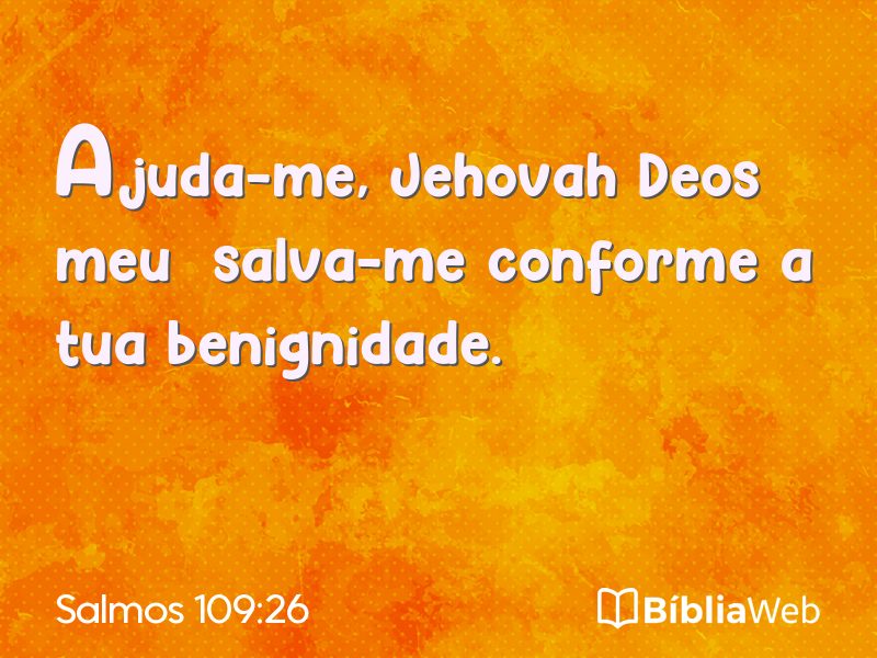Salmos 109:26 em imagem para compartilhar