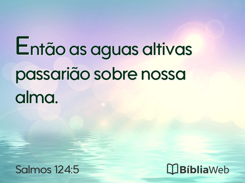 Salmos 124:5 em imagem para compartilhar