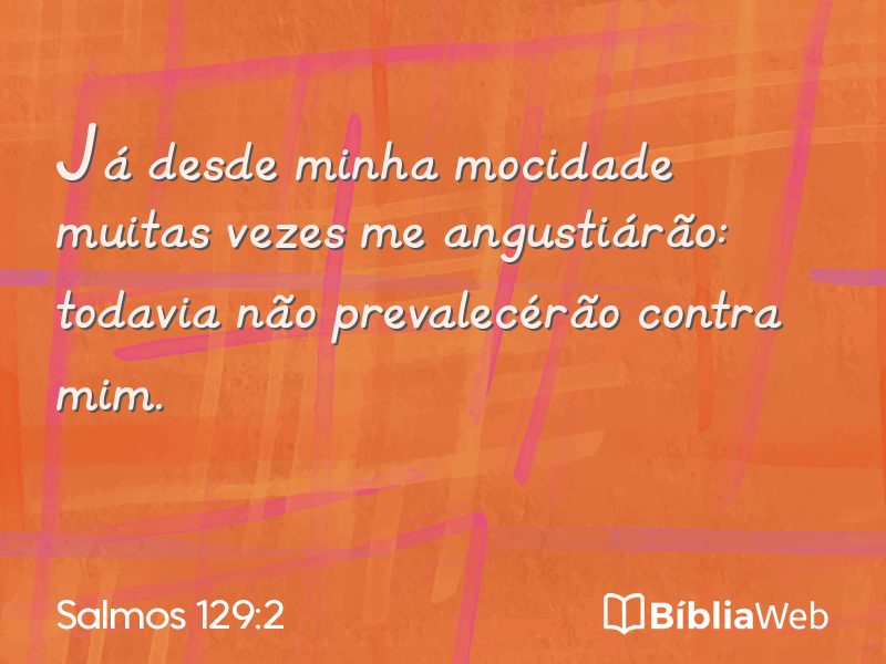Salmos 129:2 em imagem para compartilhar