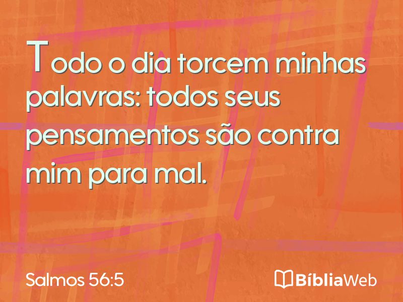 Salmos 56:5 em imagem para compartilhar