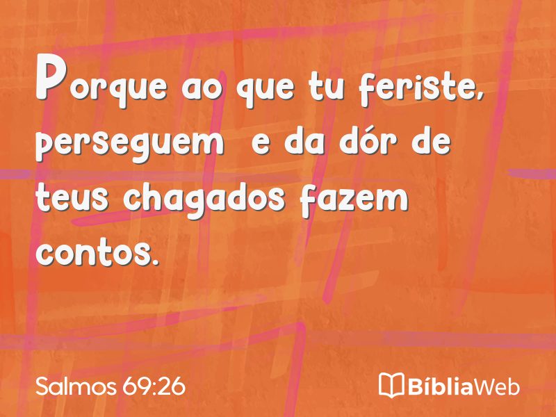 Salmos 69:26 em imagem para compartilhar
